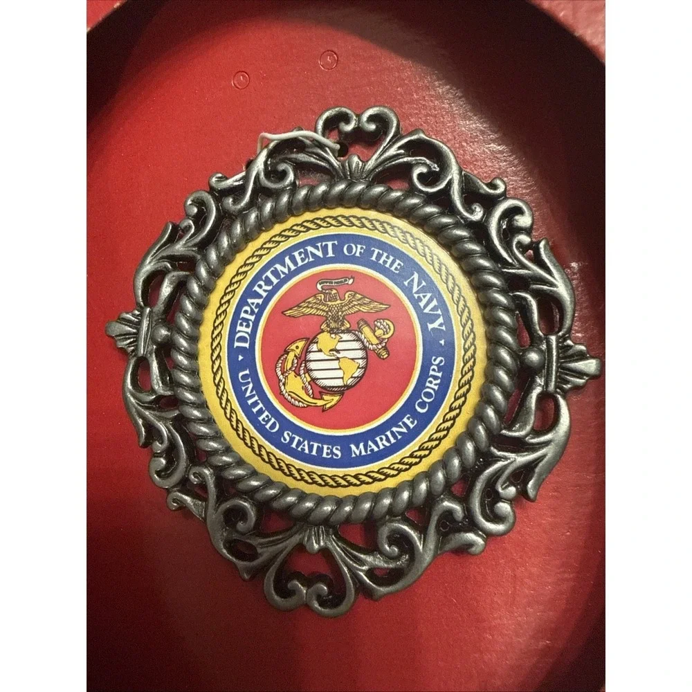 Holiday Time Collectible Ornament Department Of The Navy Untied States Marine